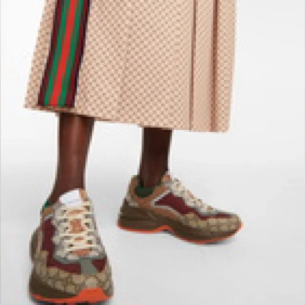 Gucci GG Rhyton Multicolor Sneakers Size 10+ (Fits US 11) Authentic